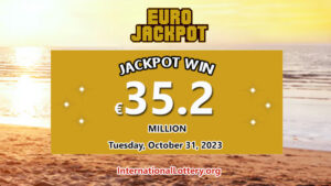 2023年10月31日：头奖得主诞生 – 一位德国玩家赢得了€35,268,799.20的EuroJackpot。