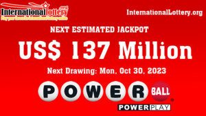 在2023年10月28日的周六Powerball抽奖中没有获奖者，下一次头奖金额为1亿3700万美元。