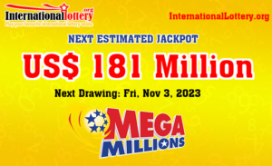 Mega Millions 彩票在 2023 年 11 月 3 日的奖金达到 1.81 亿美元。